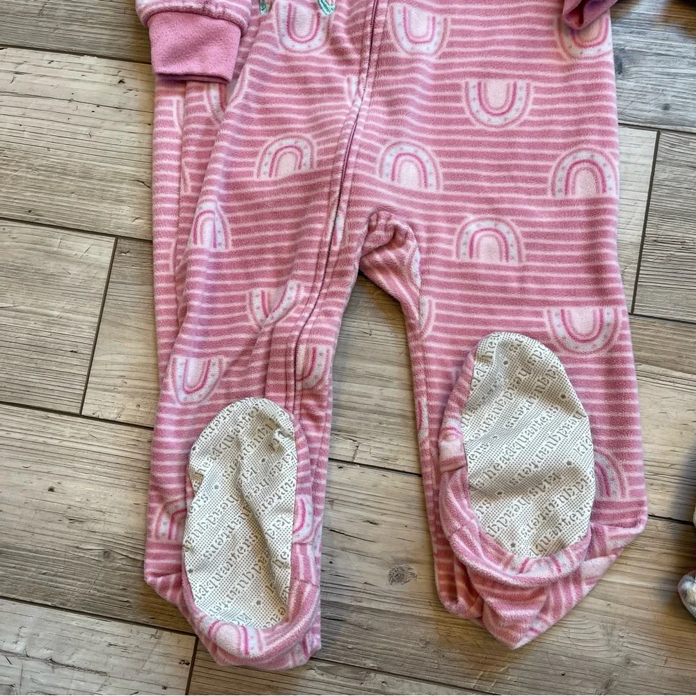 Kids Headquarters | Footie Pajamas | Size: 4T | BUNDLE: Set of 2